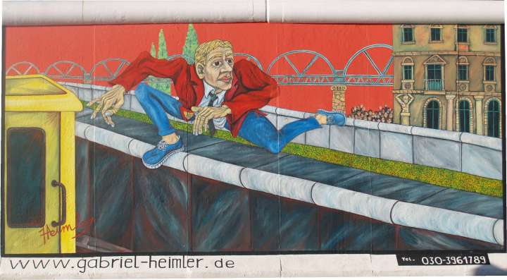 Gabriel Heimler:   Der Mauerspringer