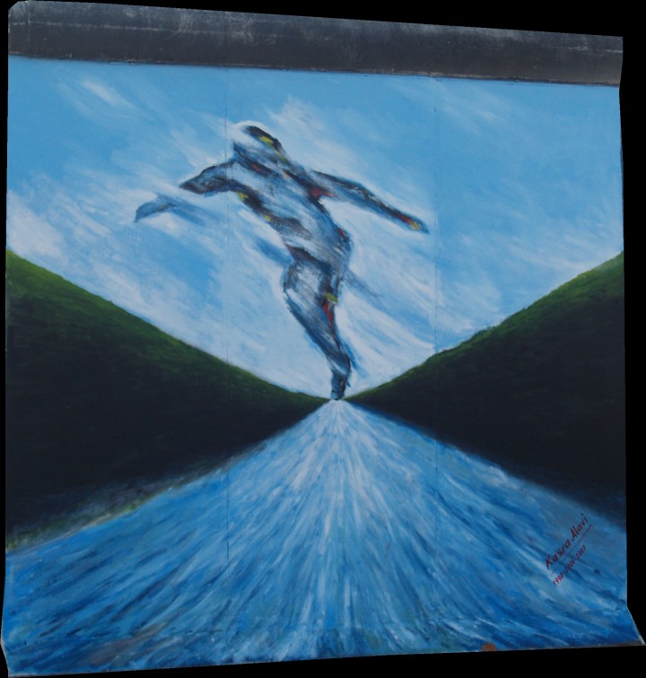 Kasra Alavi:  Flucht