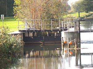 Nordumfluter, letzte Schleuse