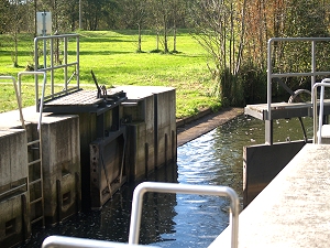 Nordumfluter, letzte Schleuse