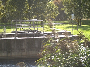 Nordumfluter, letzte Schleuse