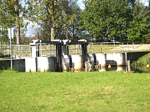 Nordumfluter, letzte Schleuse