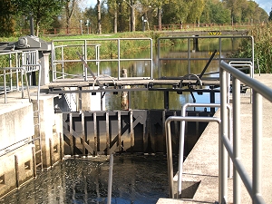 Nordumfluter, letzte Schleuse