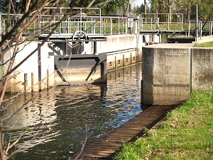 Nordumfluter, letzte Schleuse