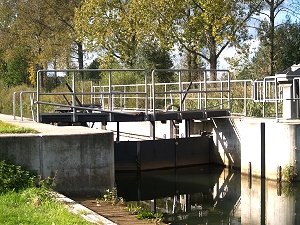 Nordumfluter, letzte Schleuse