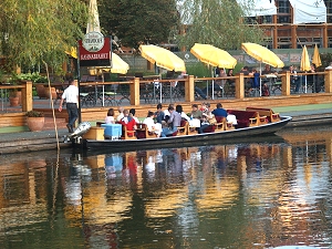 Lbben, Schleuse am Strandcafe