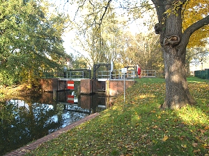 Beeskow, kleine Schleuse