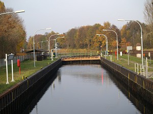 Malzer Kanal Schleuse Bischofswerder