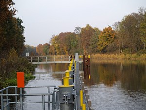 Malzer Kanal Schleuse Bischofswerder