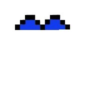 Augen halb geschlossen