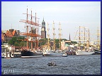 Segler in Hamburg zum Hafengeburtstag 2011